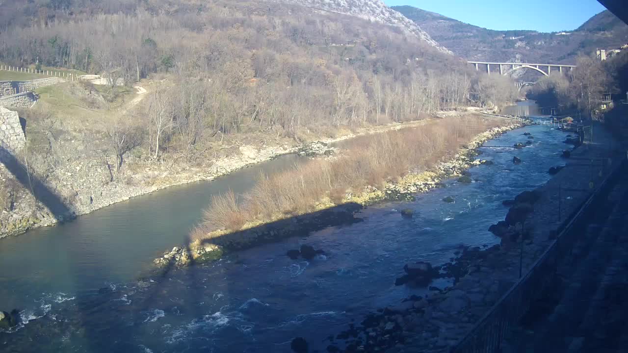 Soča River at Solkan Kayak Center