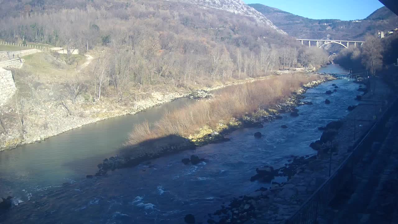 Soča River at Solkan Kayak Center