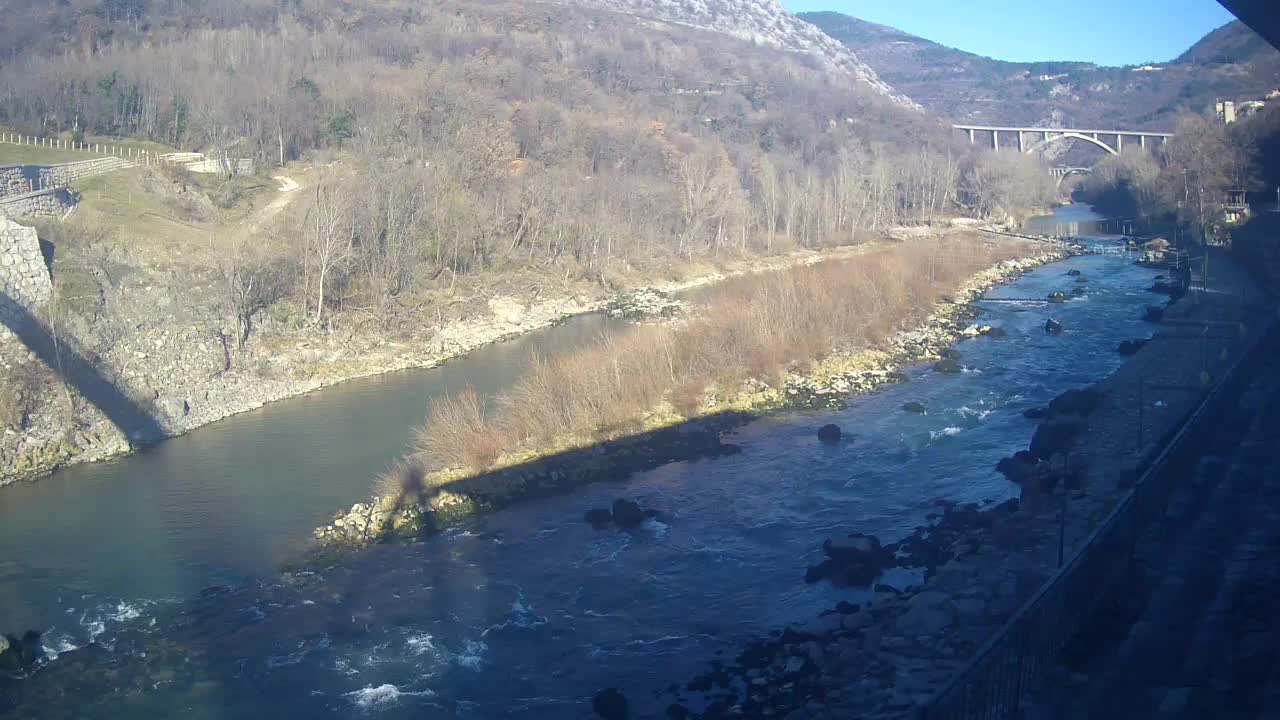 Soča River at Solkan Kayak Center