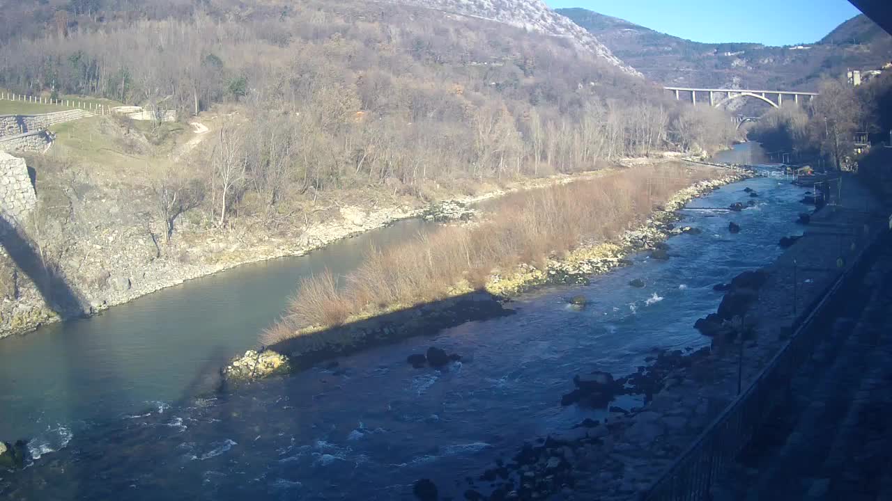 Soča River at Solkan Kayak Center