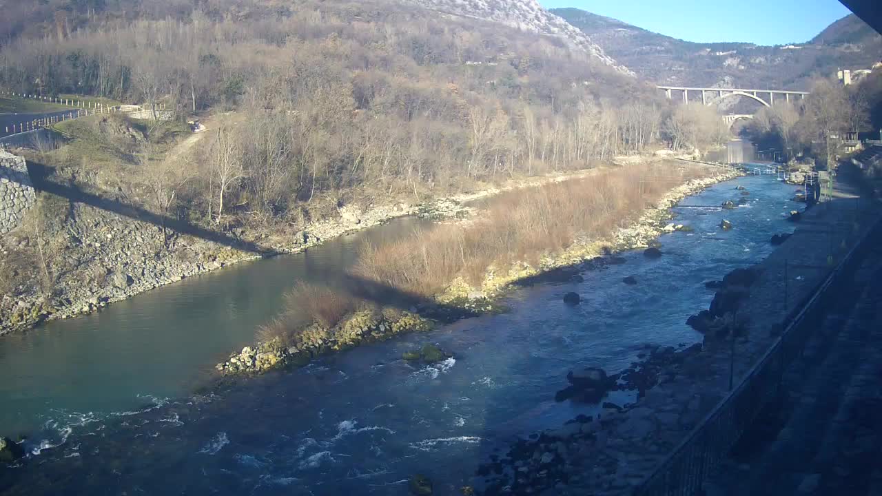 Soča River at Solkan Kayak Center