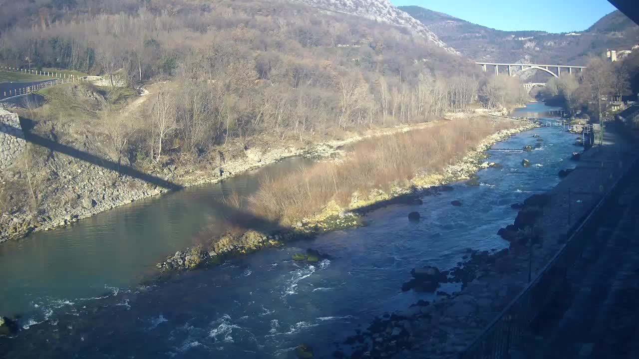 Soča River at Solkan Kayak Center