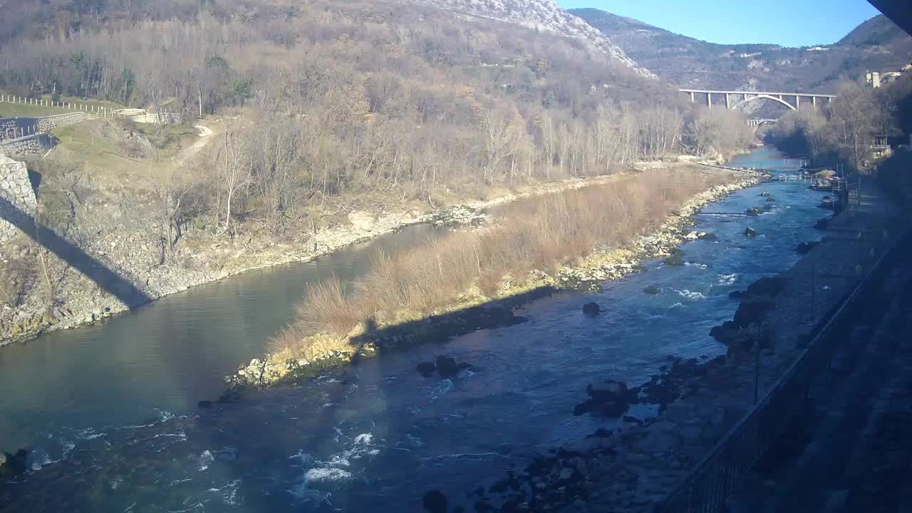 Soča River webcam at Solkan Kayak Center