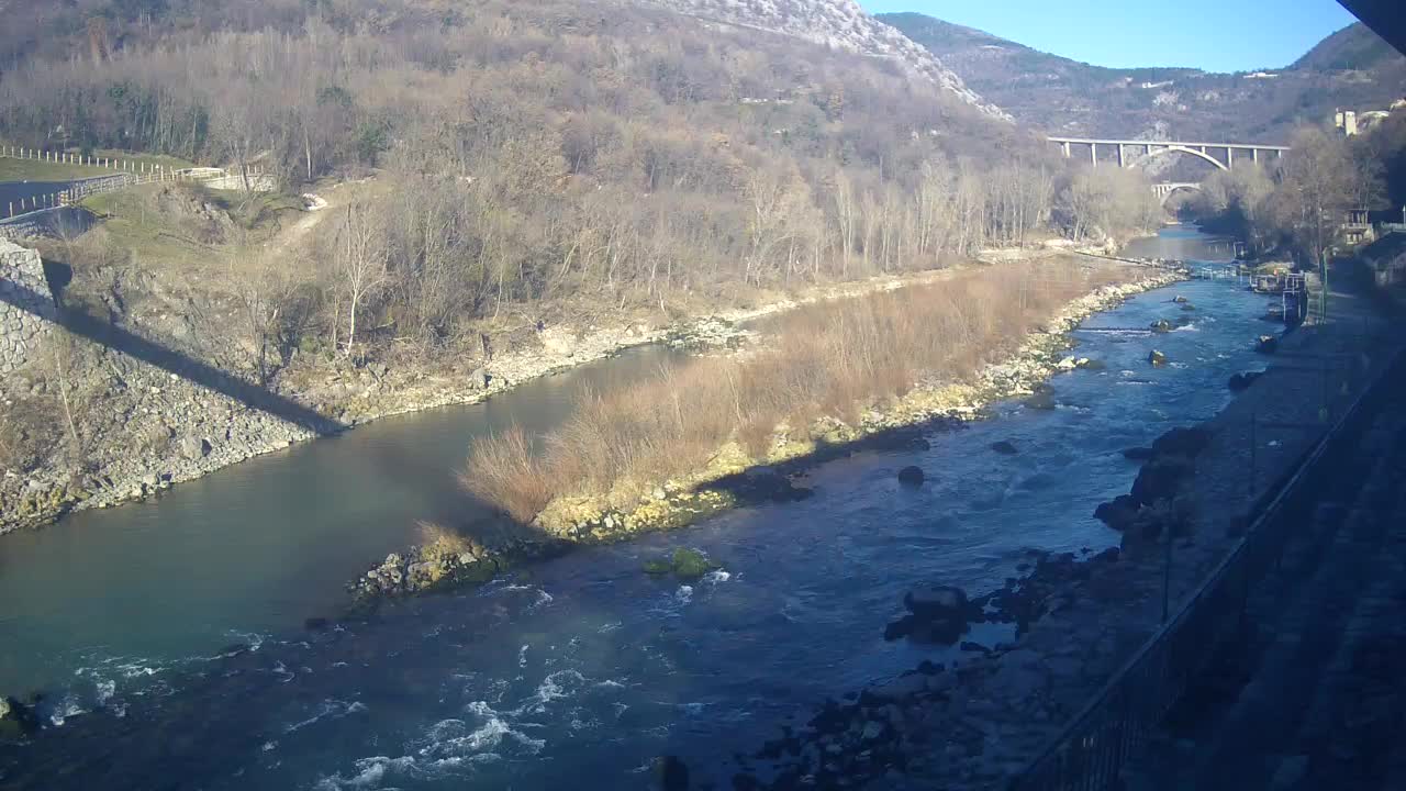 Soča River webcam at Solkan Kayak Center