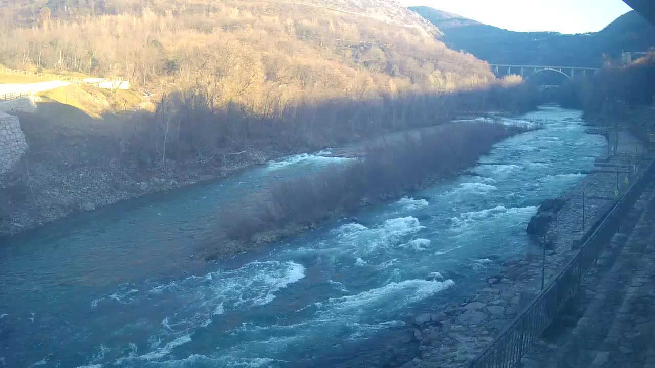 Soča River webcam at Solkan Kayak Center