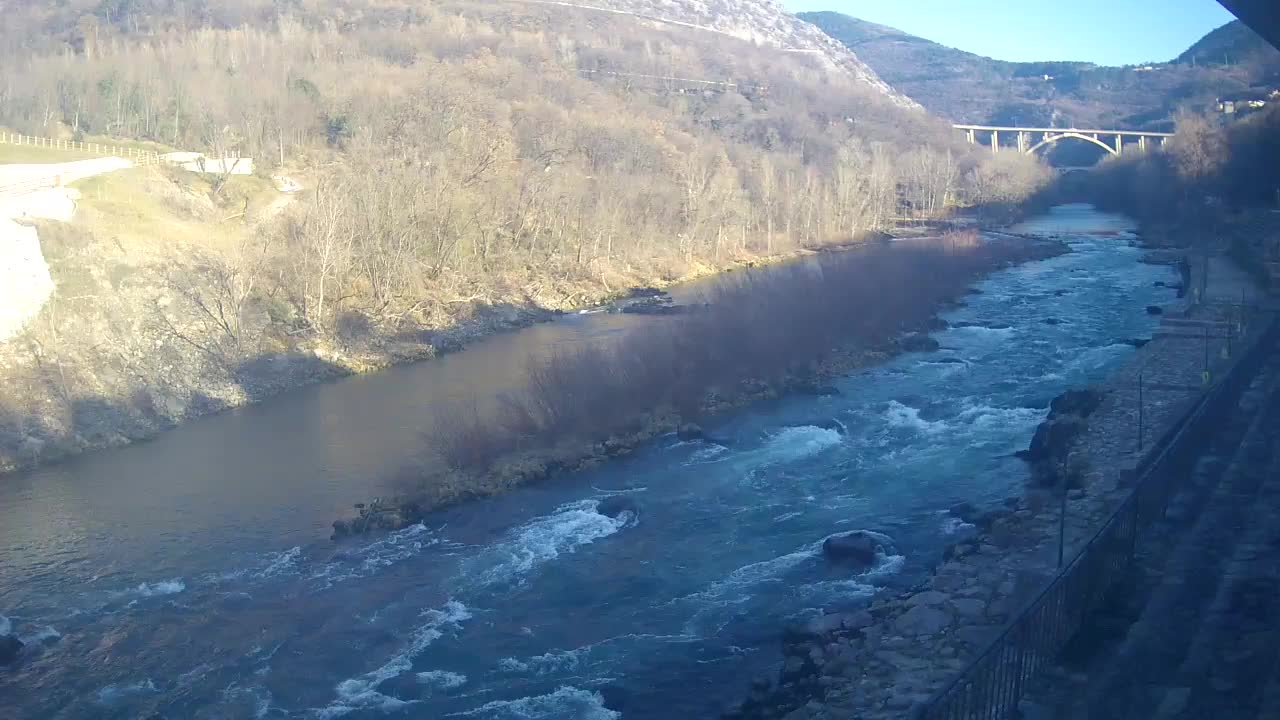 Soča River at Solkan Kayak Center