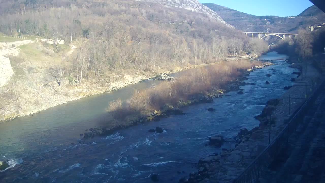 Soča River at Solkan Kayak Center