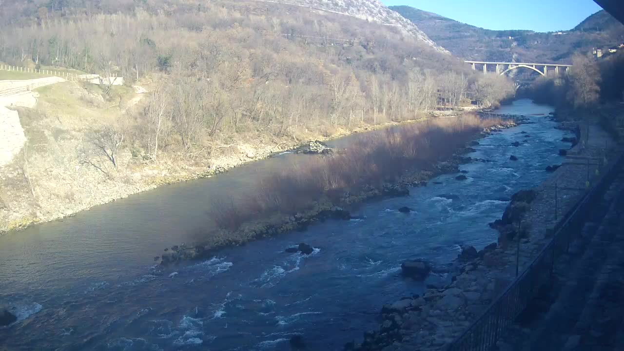 Soča River at Solkan Kayak Center