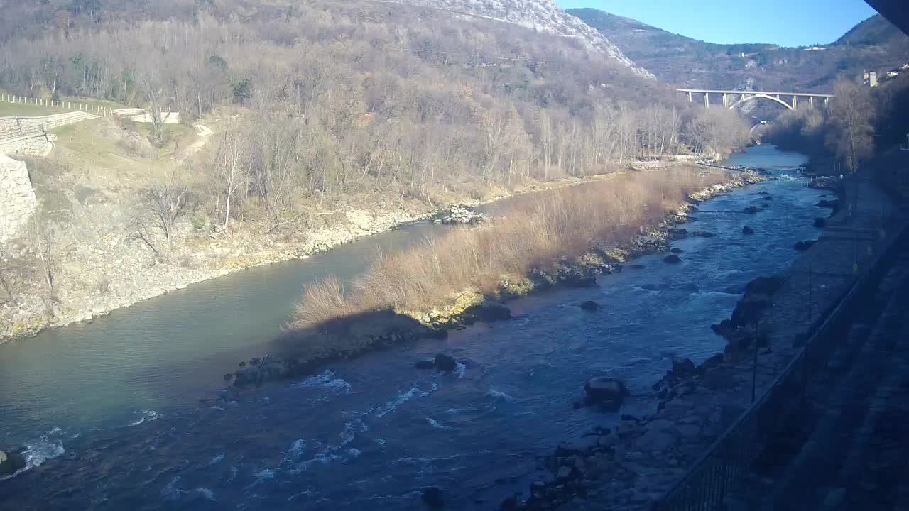 Soča River at Solkan Kayak Center