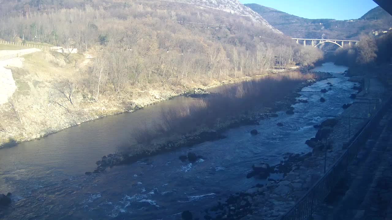 Soča River at Solkan Kayak Center