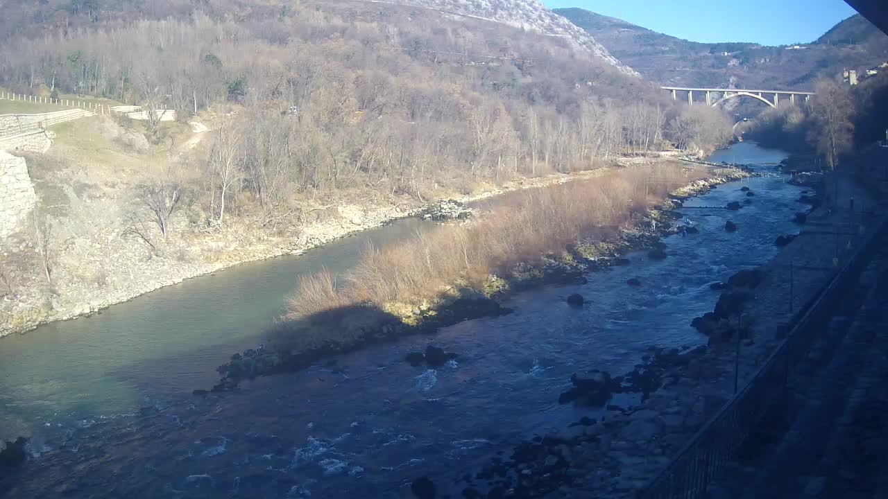 Soča River at Solkan Kayak Center