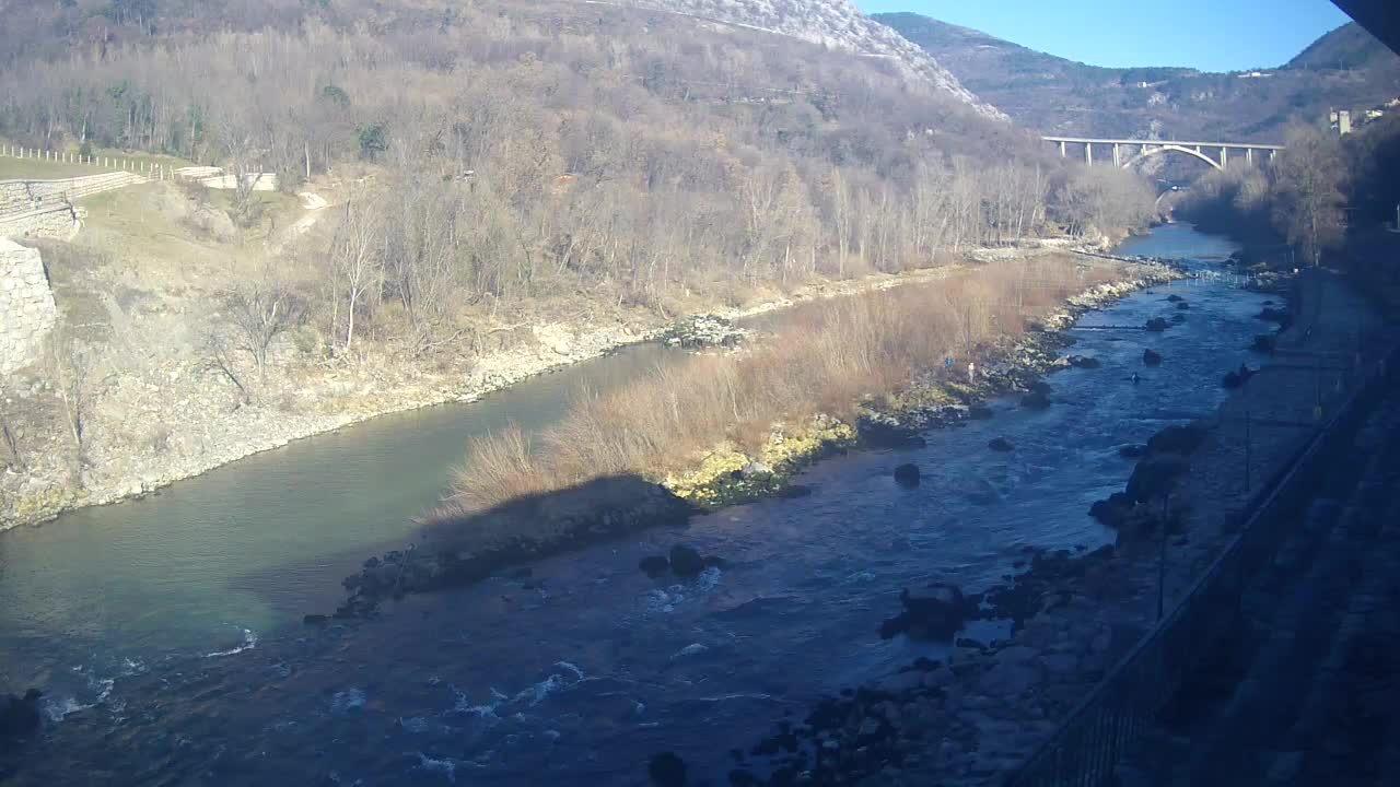 Soča River at Solkan Kayak Center