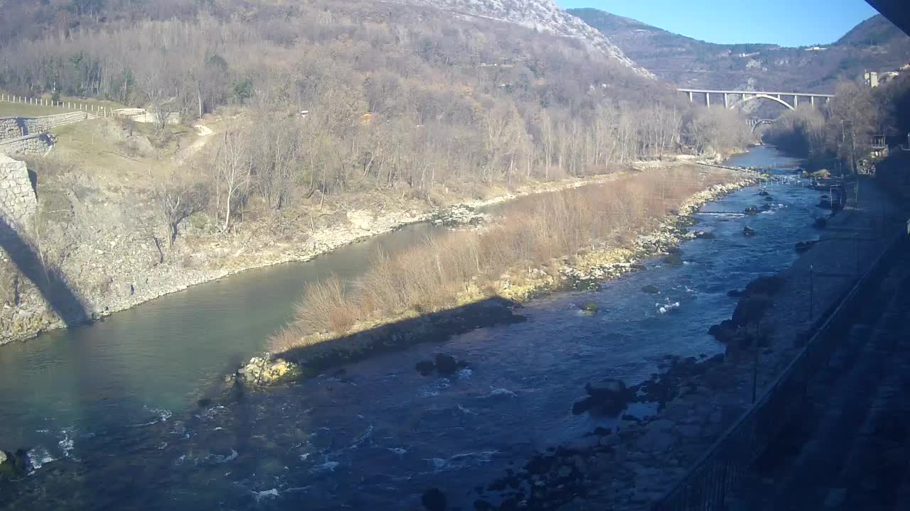 Soča River at Solkan Kayak Center