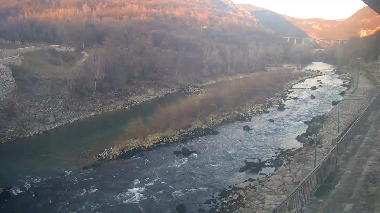 Soča River at Solkan Kayak Center