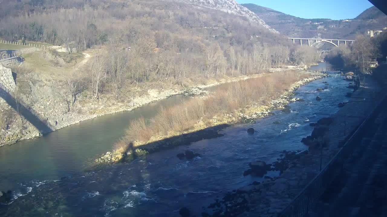 Soča River at Solkan Kayak Center