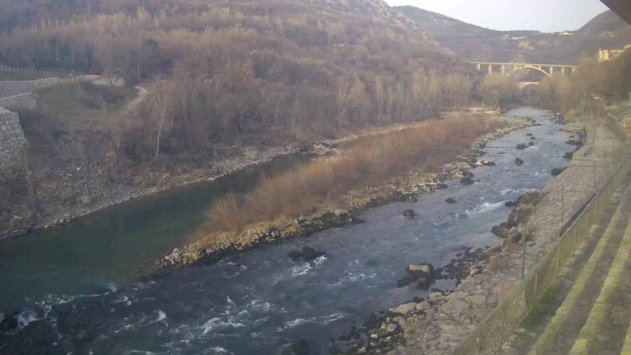 Soča River at Solkan Kayak Center