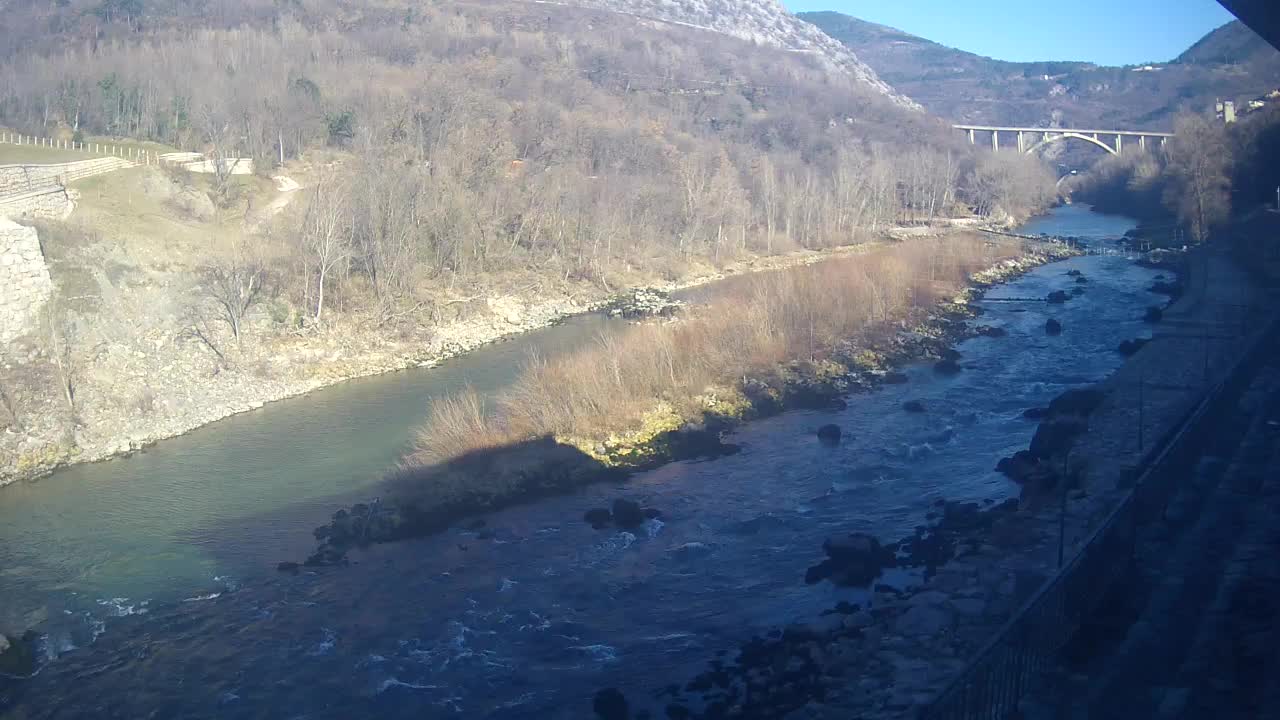 Soča River at Solkan Kayak Center