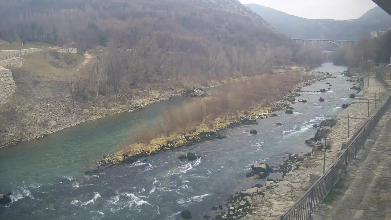 Soča River at Solkan Kayak Center