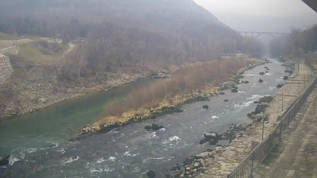 Soča River at Solkan Kayak Center