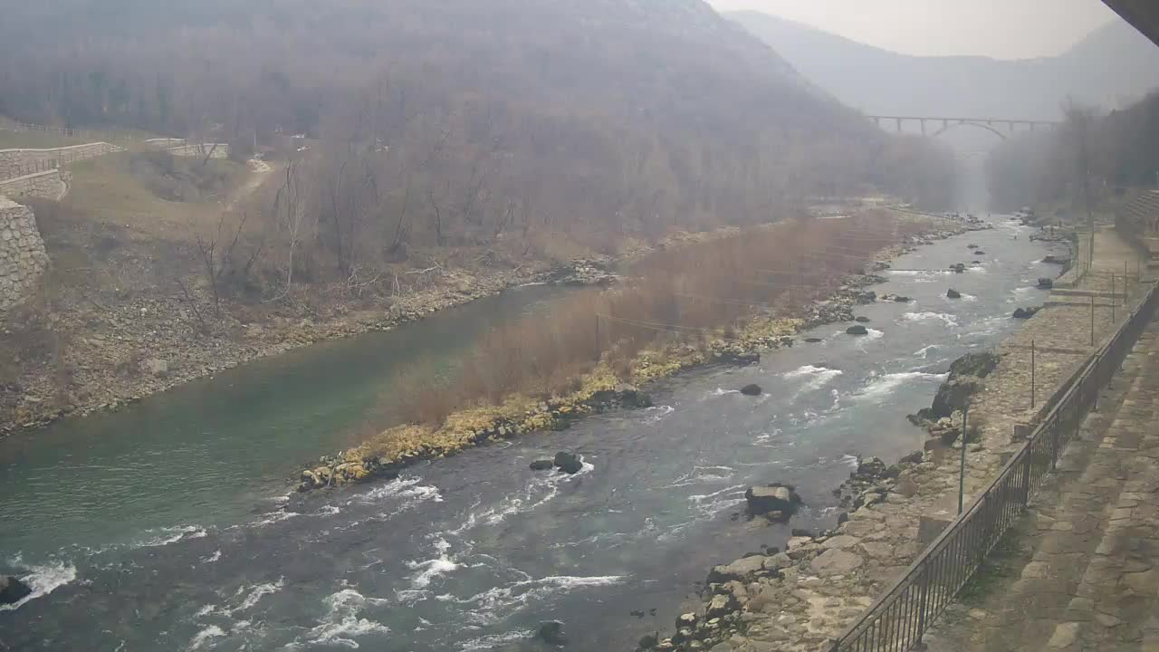 Soča River at Solkan Kayak Center