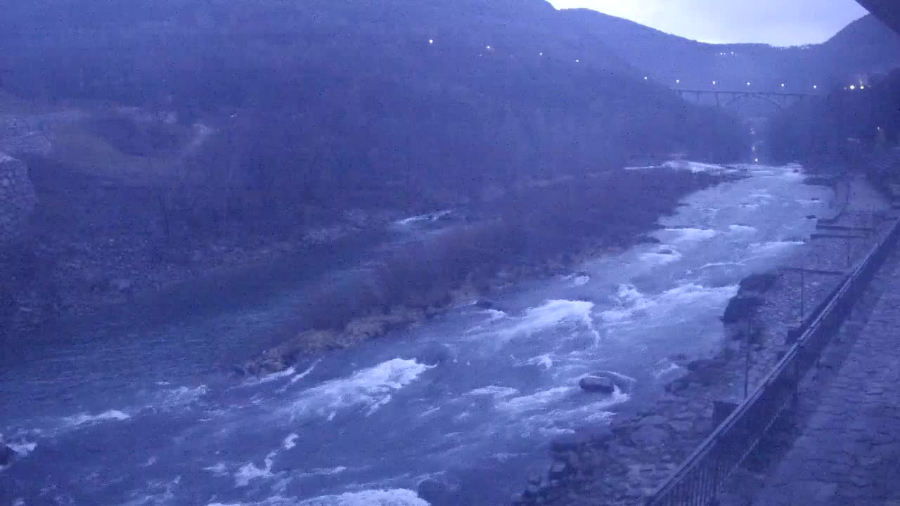 Soča River at Solkan Kayak Center