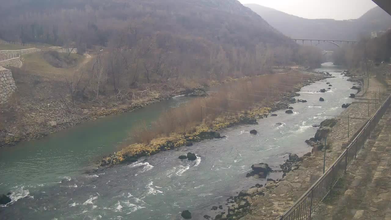 Soča River at Solkan Kayak Center