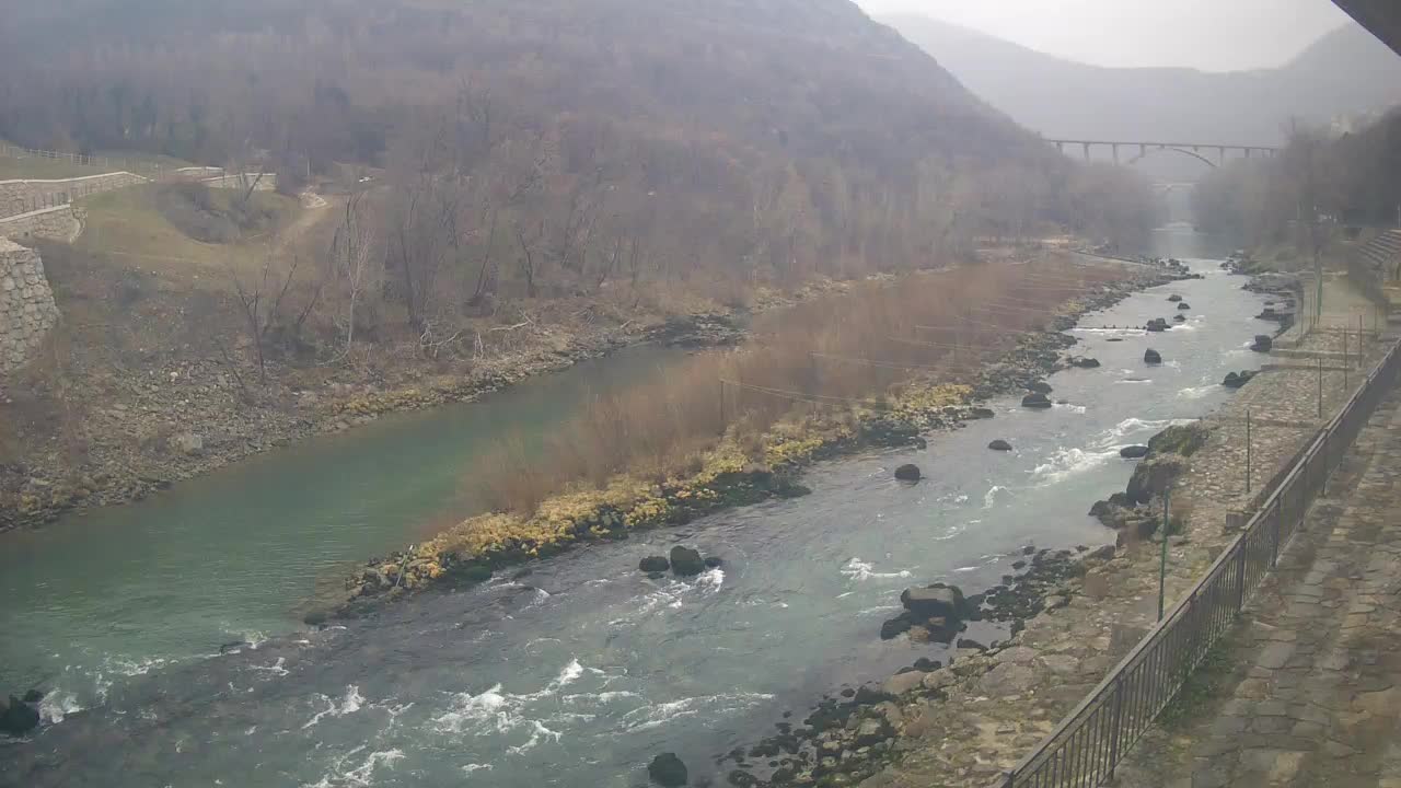 Soča River at Solkan Kayak Center