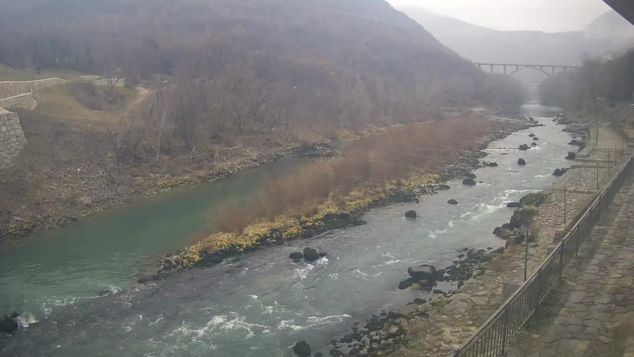 Soča River webcam at Solkan Kayak Center