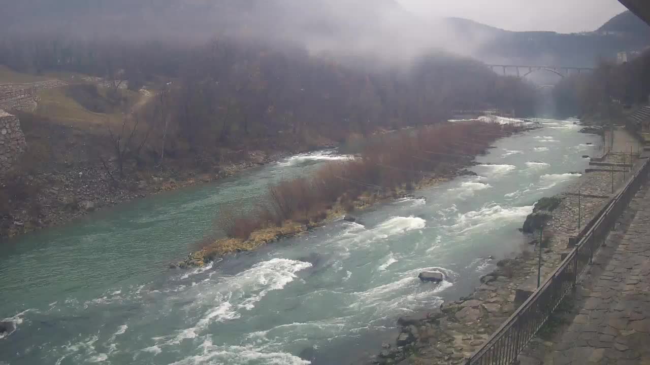 Soča River at Solkan Kayak Center