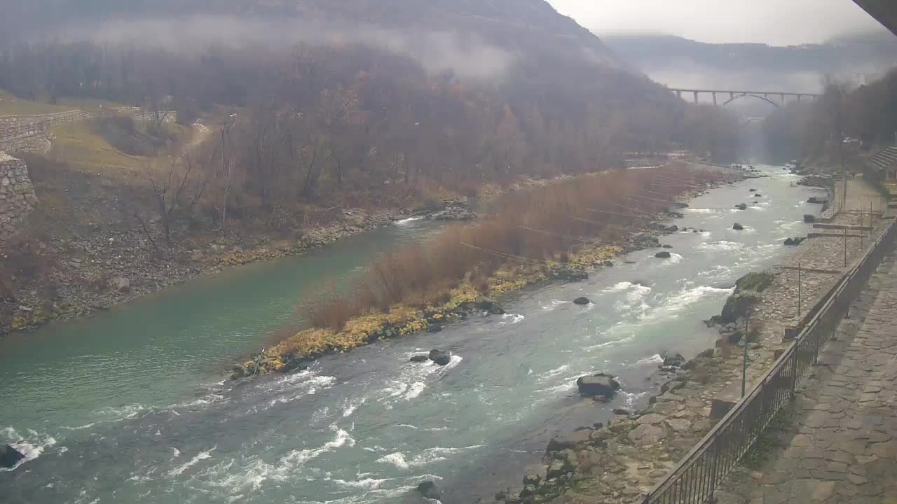 Soča River at Solkan Kayak Center