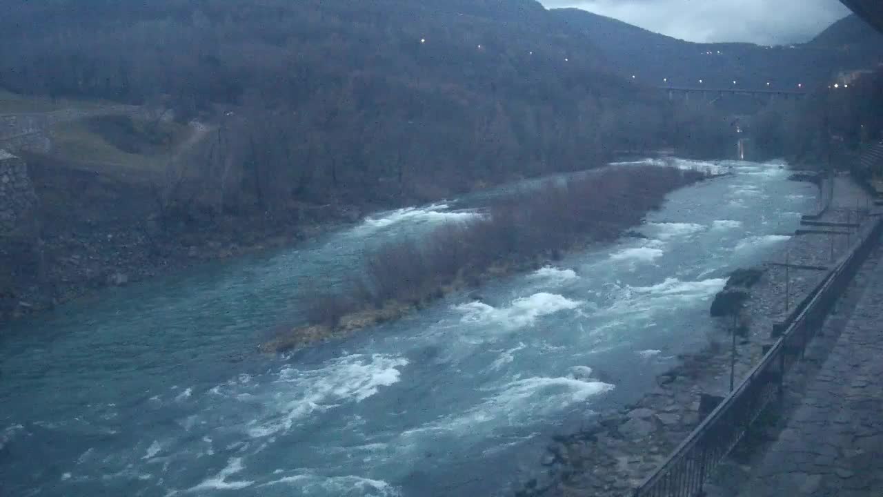 Soča River at Solkan Kayak Center