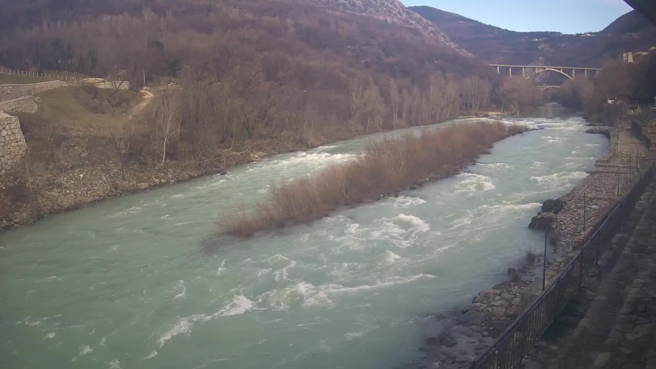 Soča River at Solkan Kayak Center