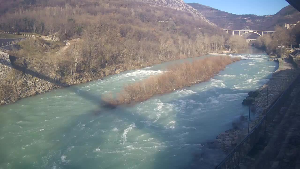 Soča River at Solkan Kayak Center