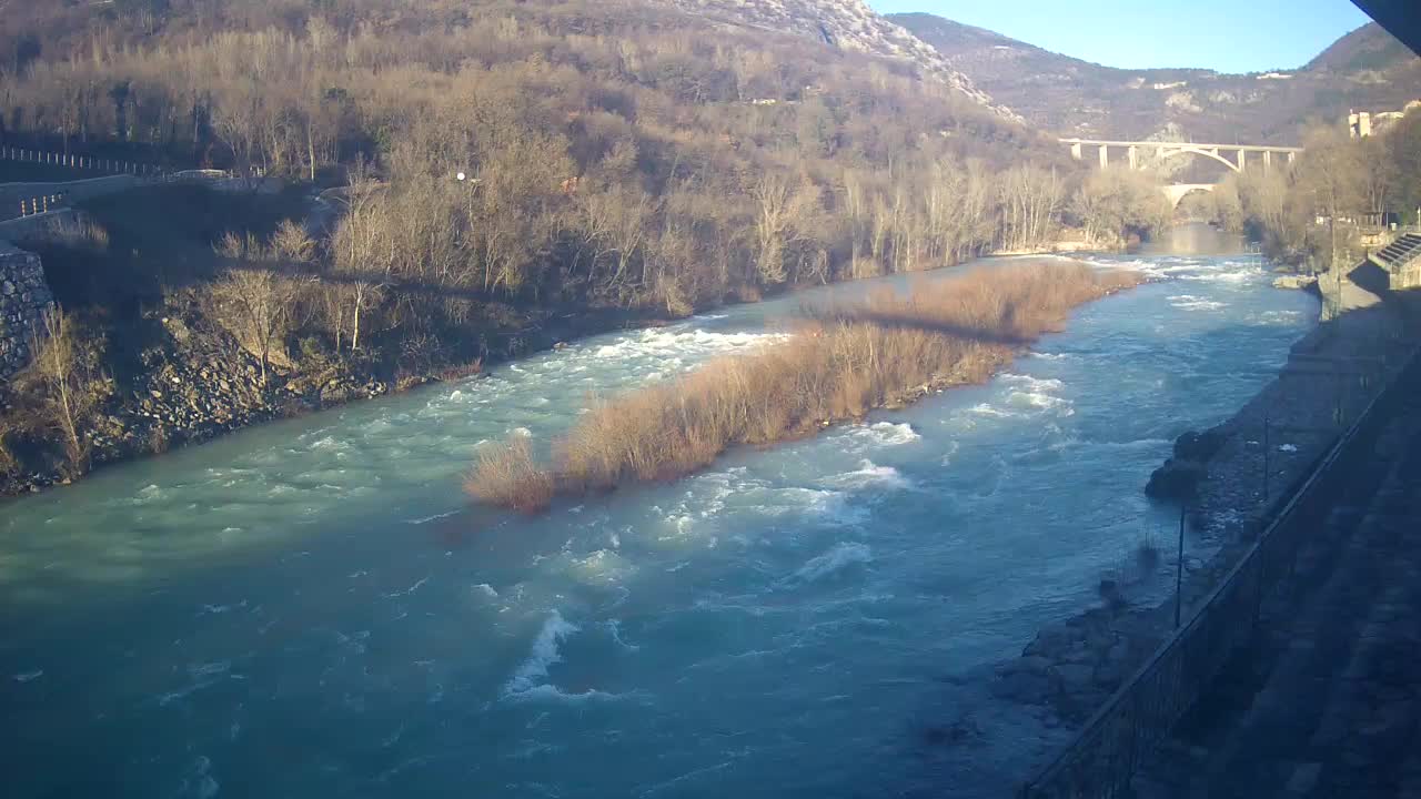 Soča River at Solkan Kayak Center