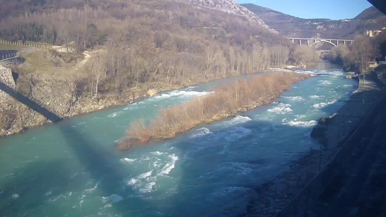 Soča River at Solkan Kayak Center