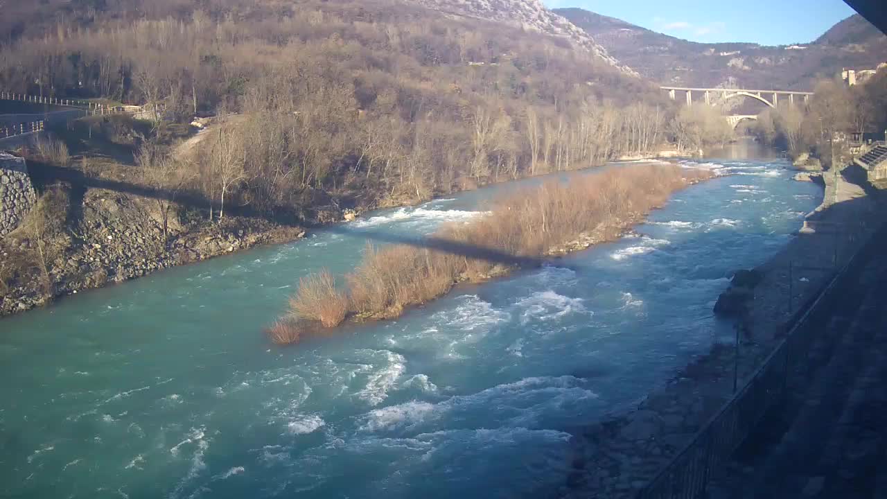 Soča River at Solkan Kayak Center