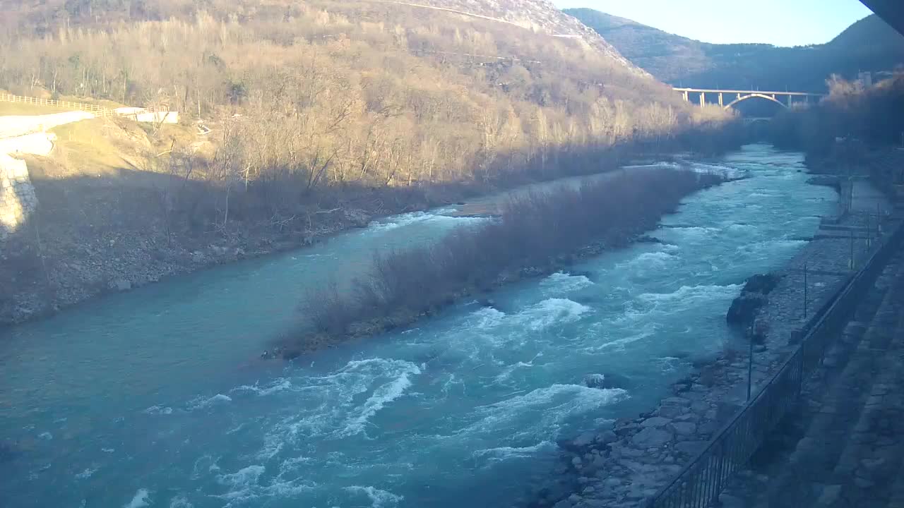 Soča River webcam at Solkan Kayak Center