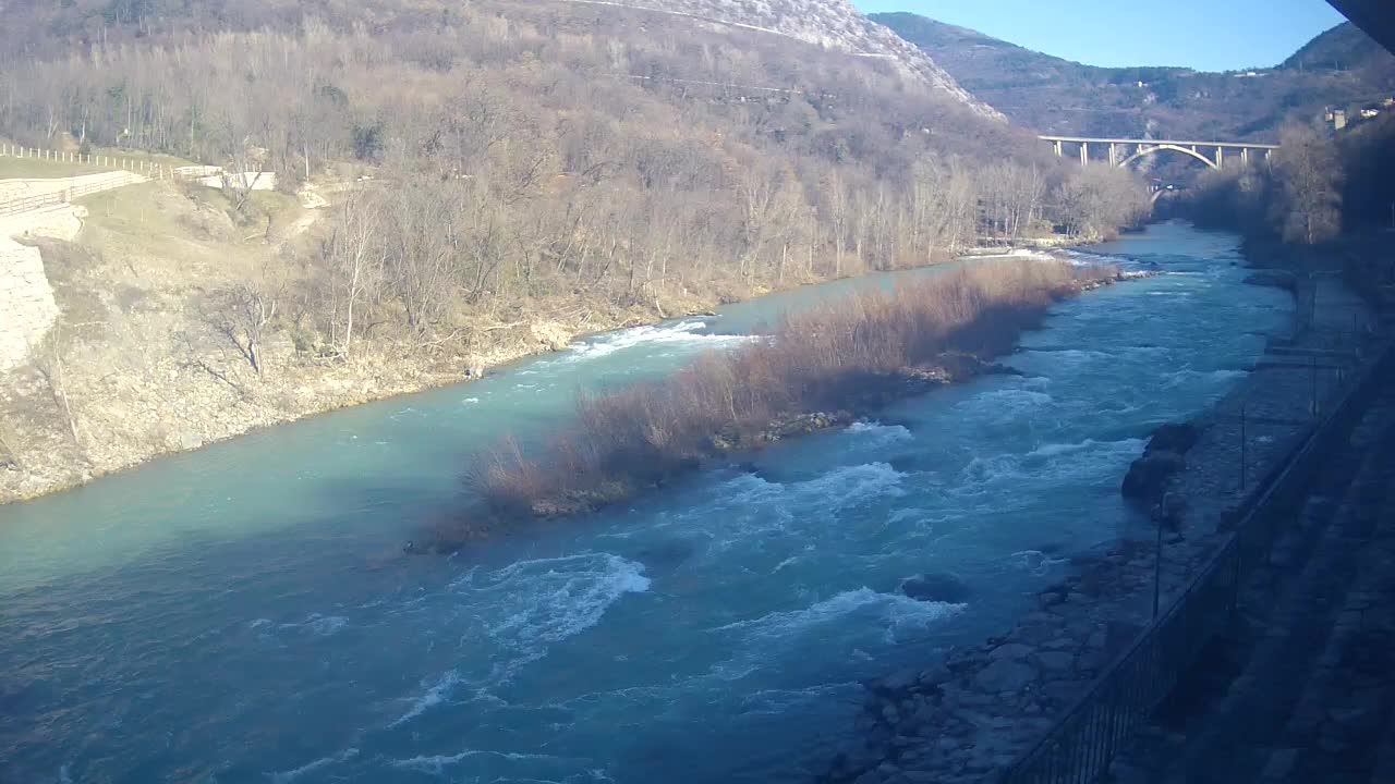 Soča River at Solkan Kayak Center