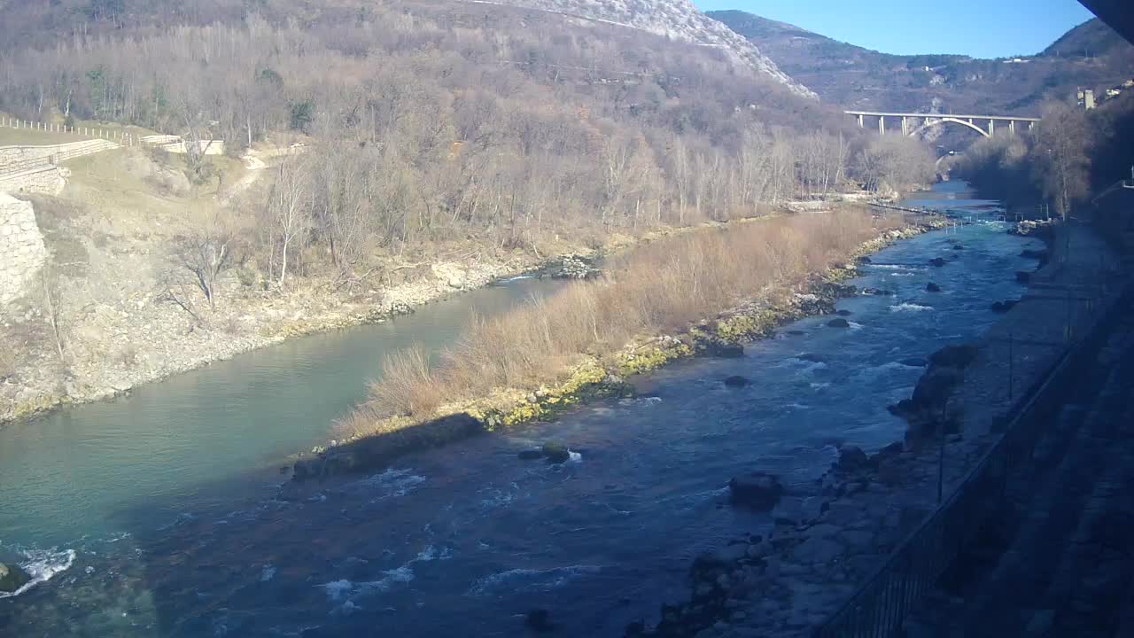 Soča River at Solkan Kayak Center