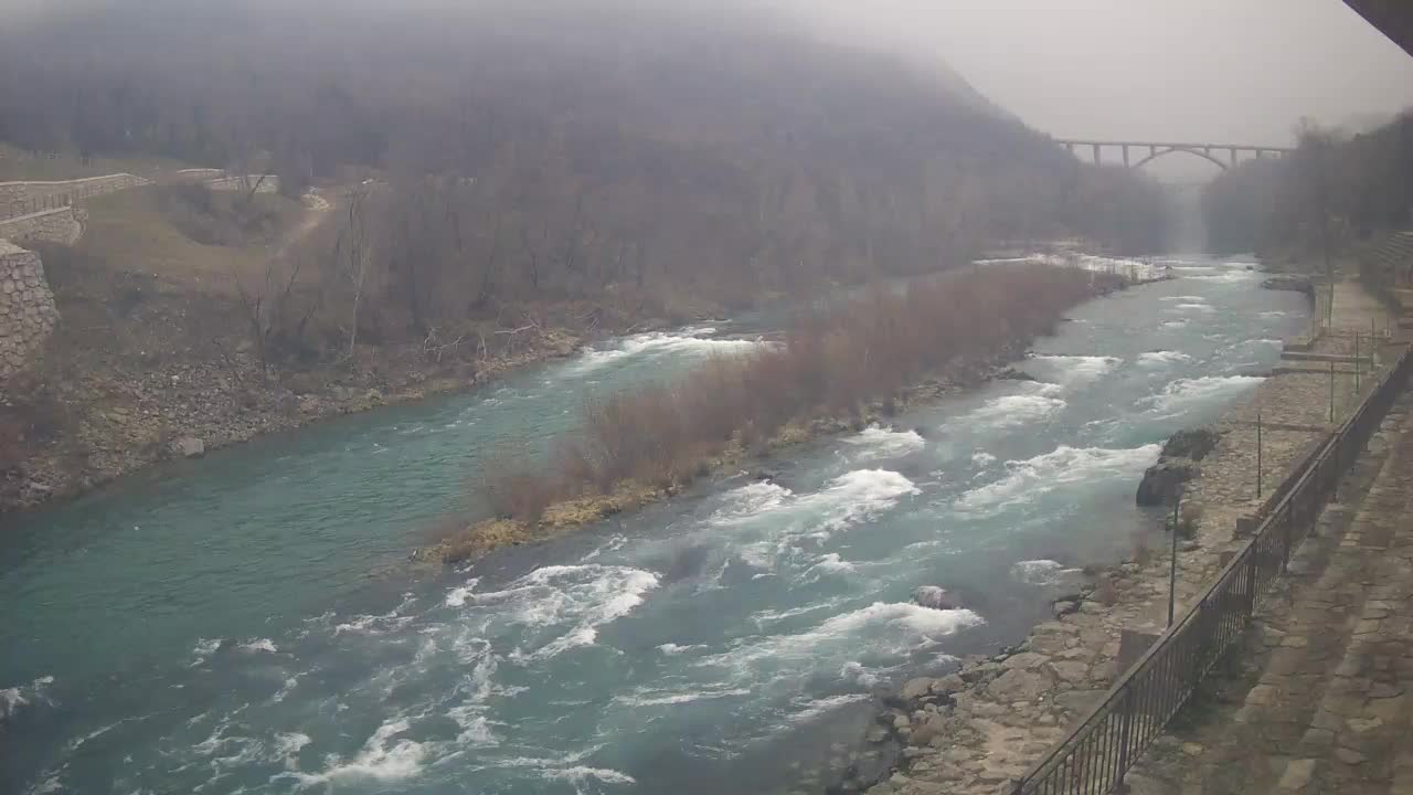 Soča River at Solkan Kayak Center