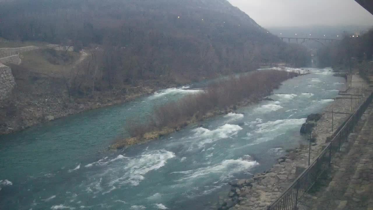 Soča River at Solkan Kayak Center