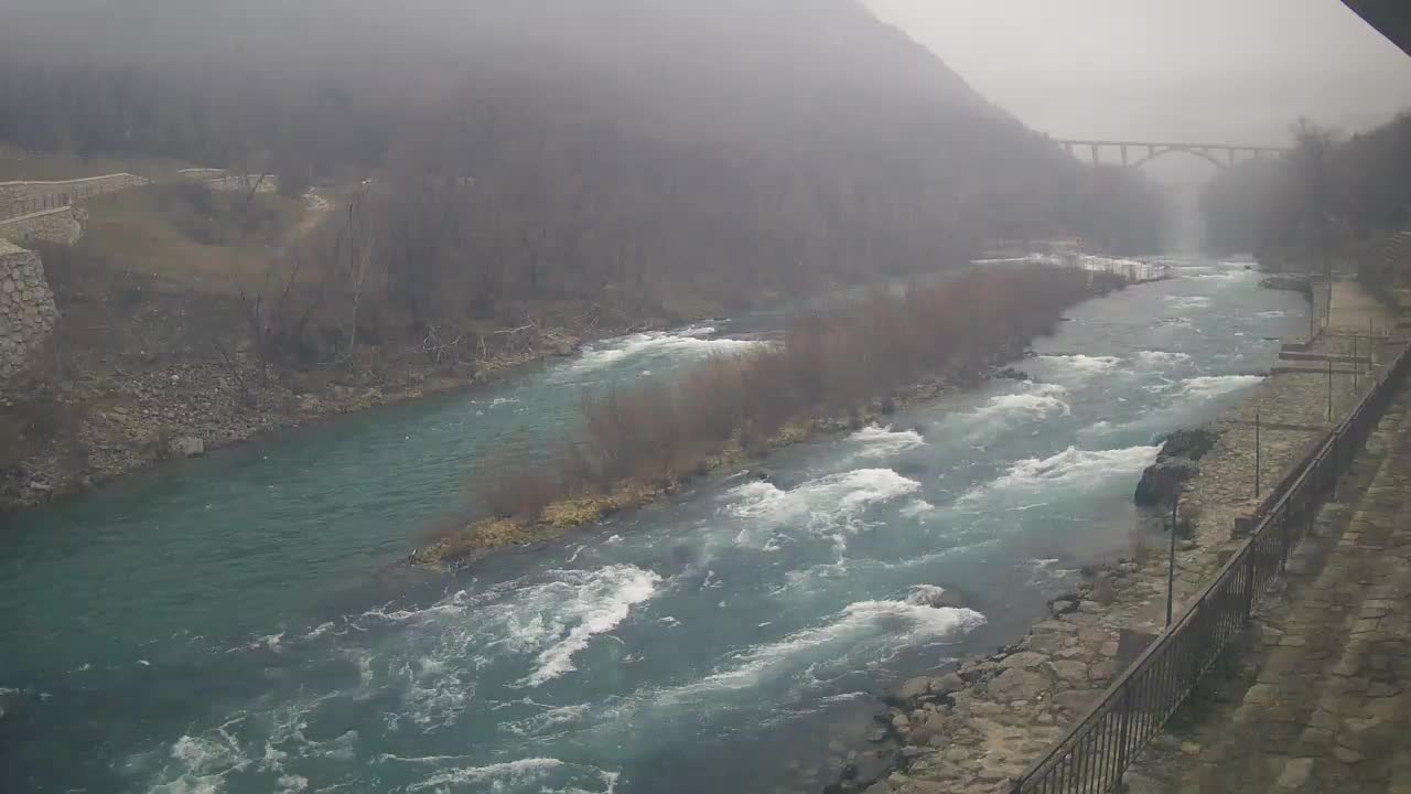 Soča River at Solkan Kayak Center