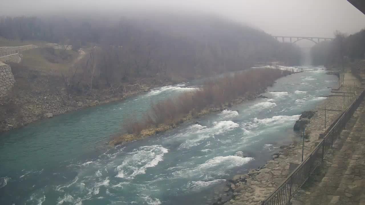 Soča River at Solkan Kayak Center