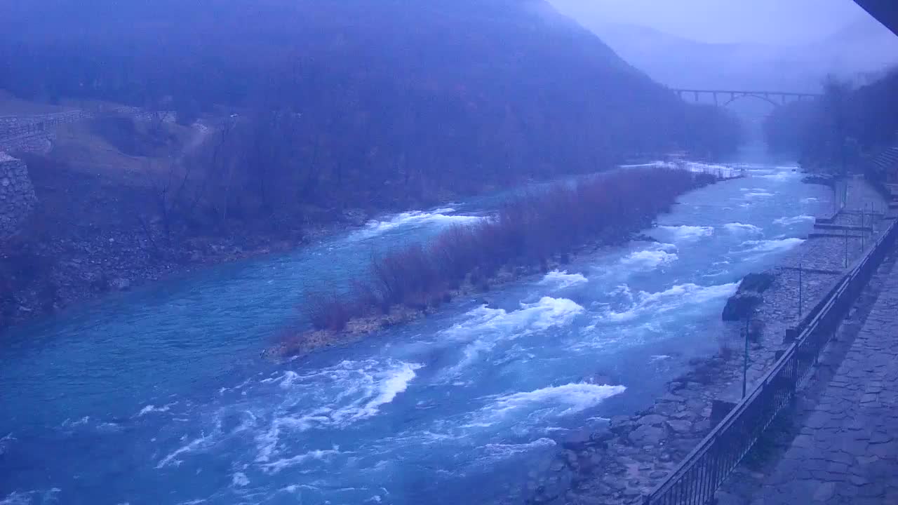 Soča River at Solkan Kayak Center