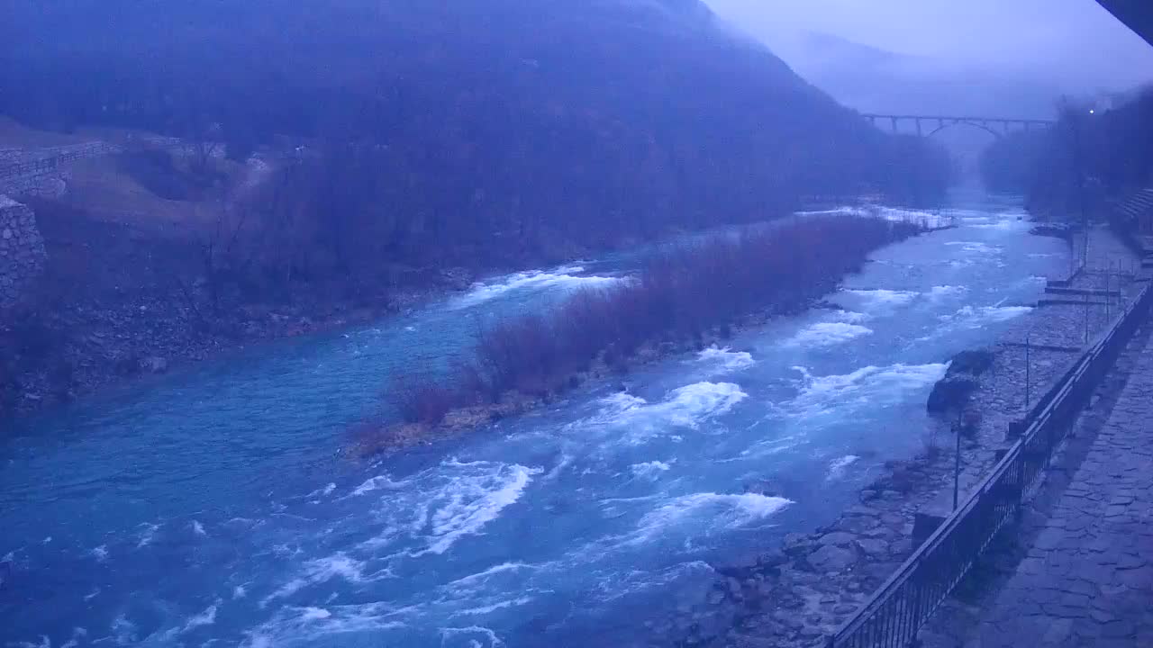 Soča River at Solkan Kayak Center