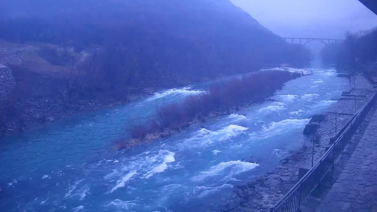 Soča River at Solkan Kayak Center