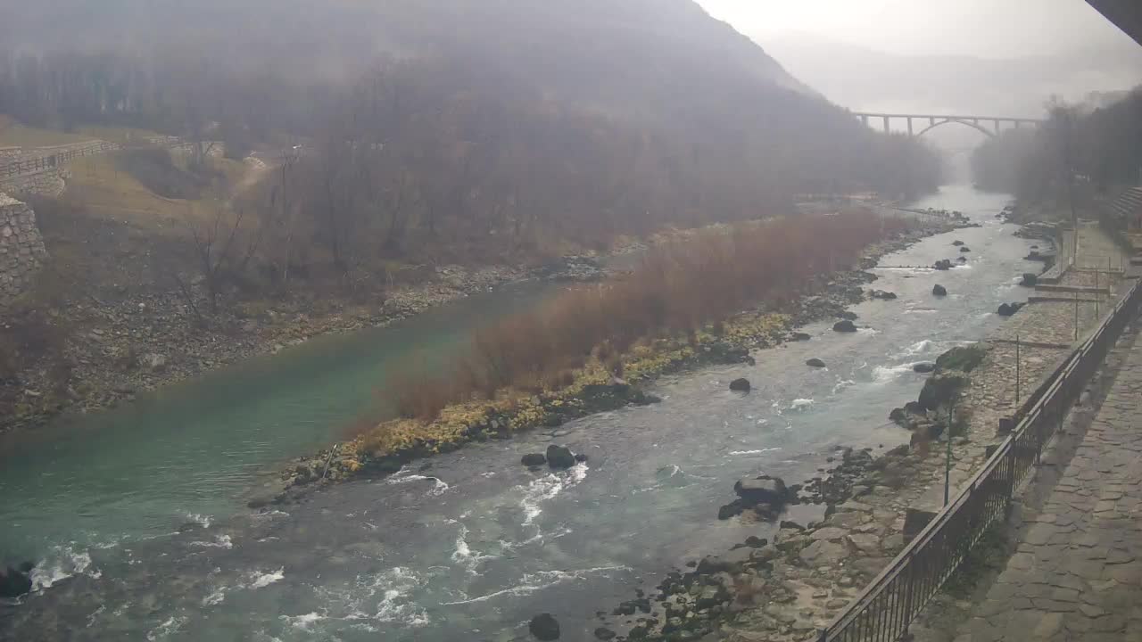 Soča River at Solkan Kayak Center