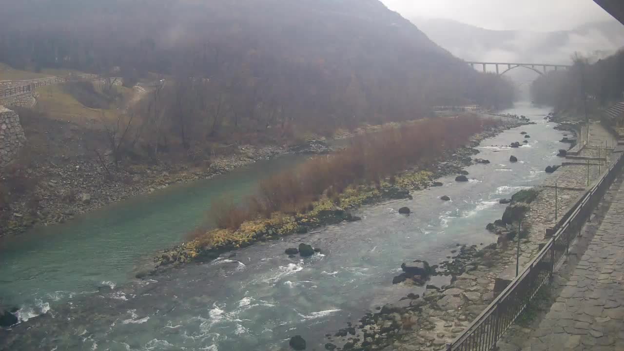 Soča River at Solkan Kayak Center