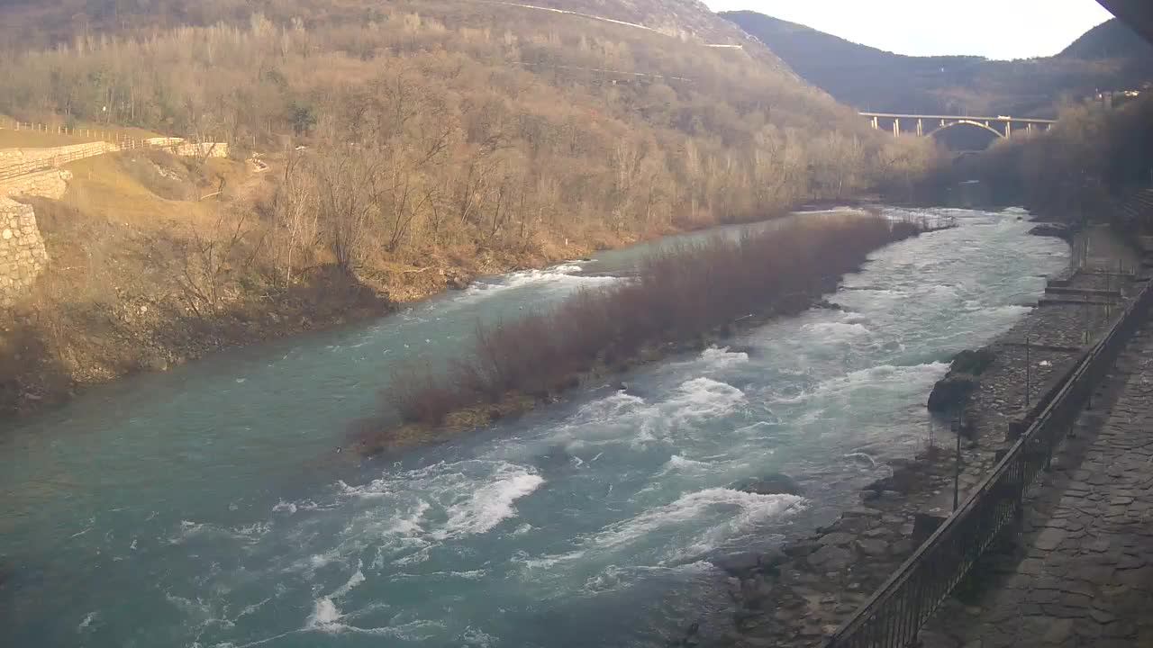 Soča River at Solkan Kayak Center