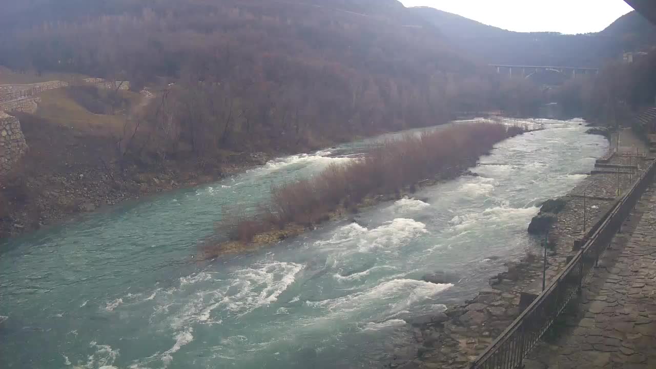 Soča River at Solkan Kayak Center